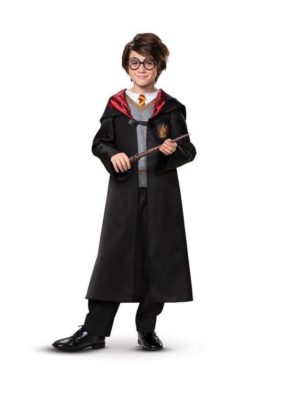 Kids' Harry Potter Classic Halloween Costume Top with Attached Robe M (7-8)
